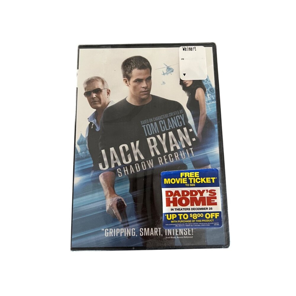 Jack Ryan: Shadow Recruit DVD New Sealed Action-Packed Thriller